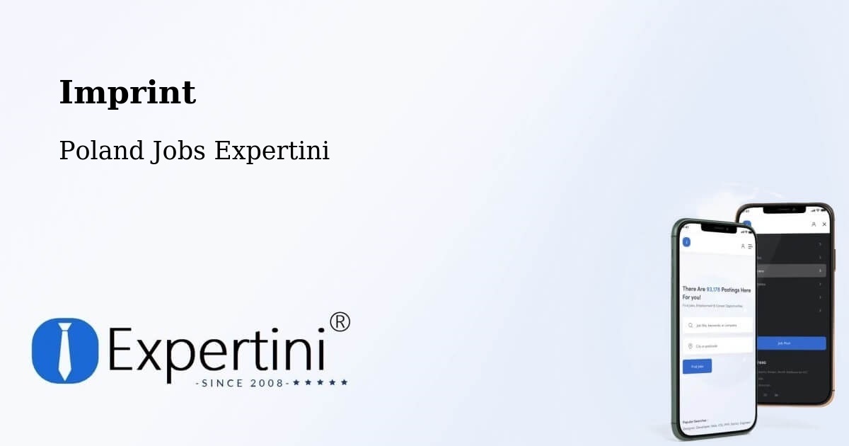 Imprint – Pasłęk - Poland Jobs Expertini
